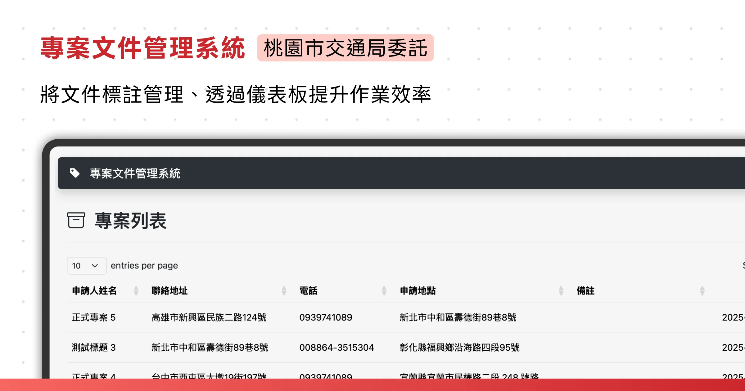 專案文件管理系統